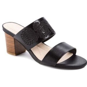 NIB-BearTraps Black Slide Sandal